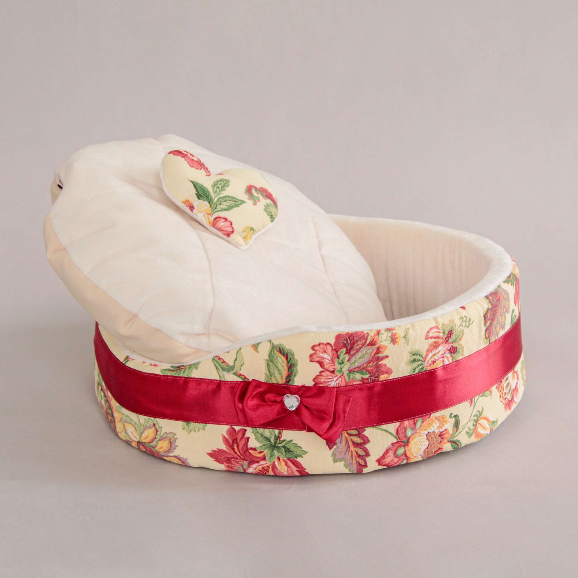 [Лежак] Лежанка для собак Puffy Цветы