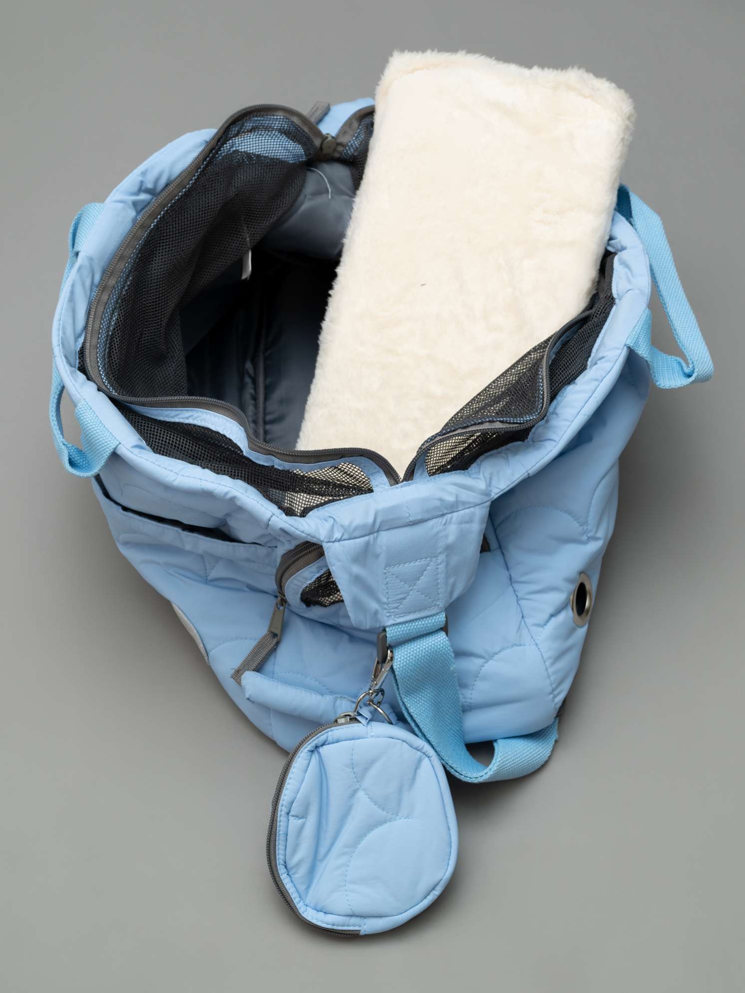 Сумка для собак Travel голубая