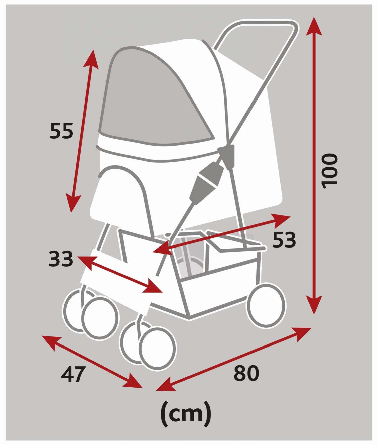 Коляска для собак Buggy 4 колеса - купить в Москве, СПб | цены | Интернет  магазин с доставкой на дом | зоомагазин Puffy-Shop