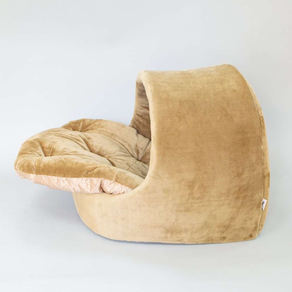 Домик для собаки круглый Puffy Шокко