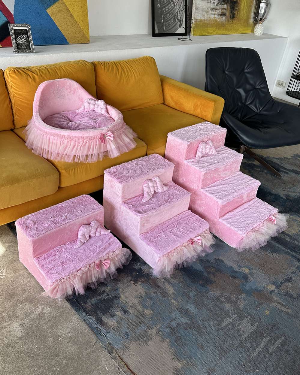 Лестница для собак Puffy Барби