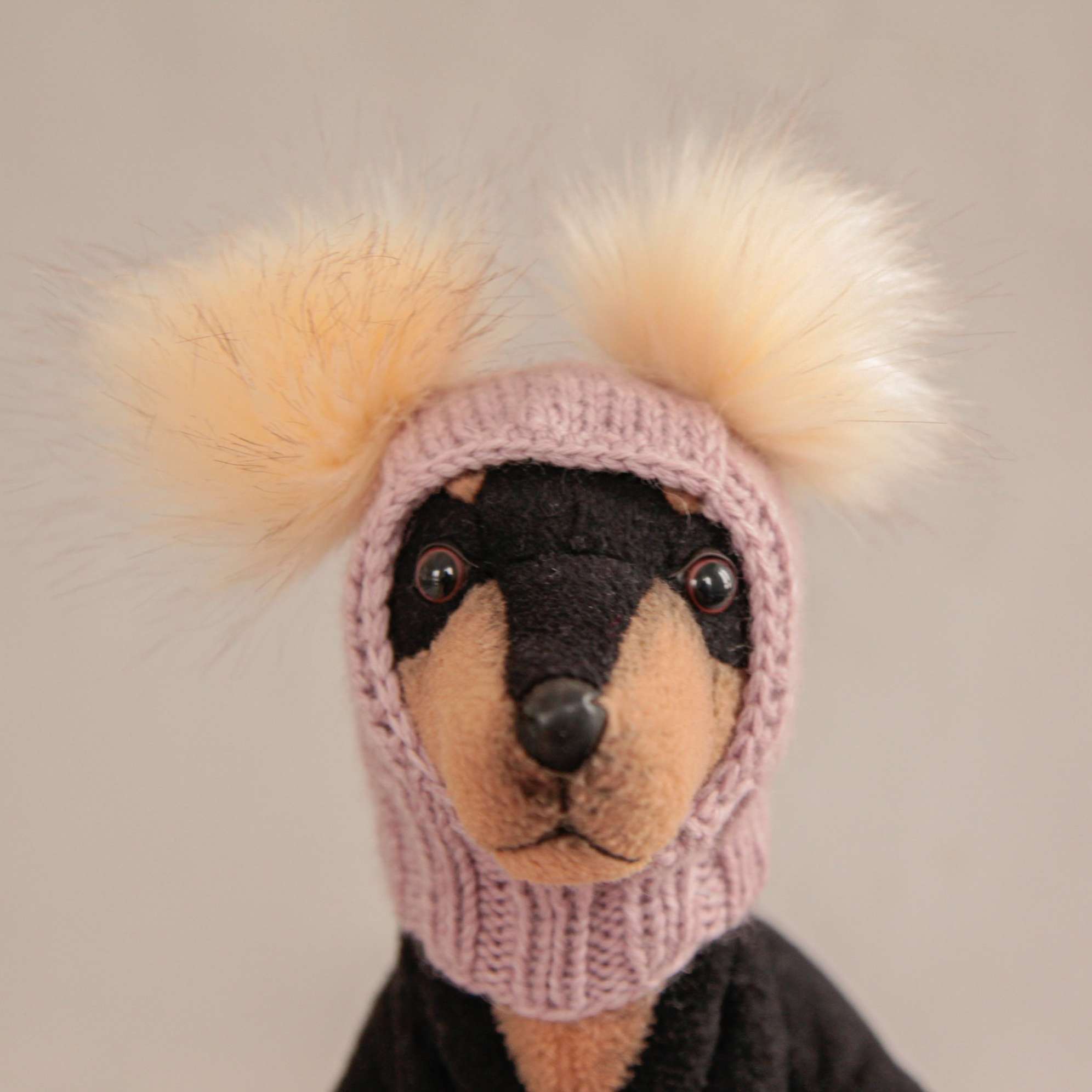 Шапка для собак Капор с закрытыми ушами Puffy Микки