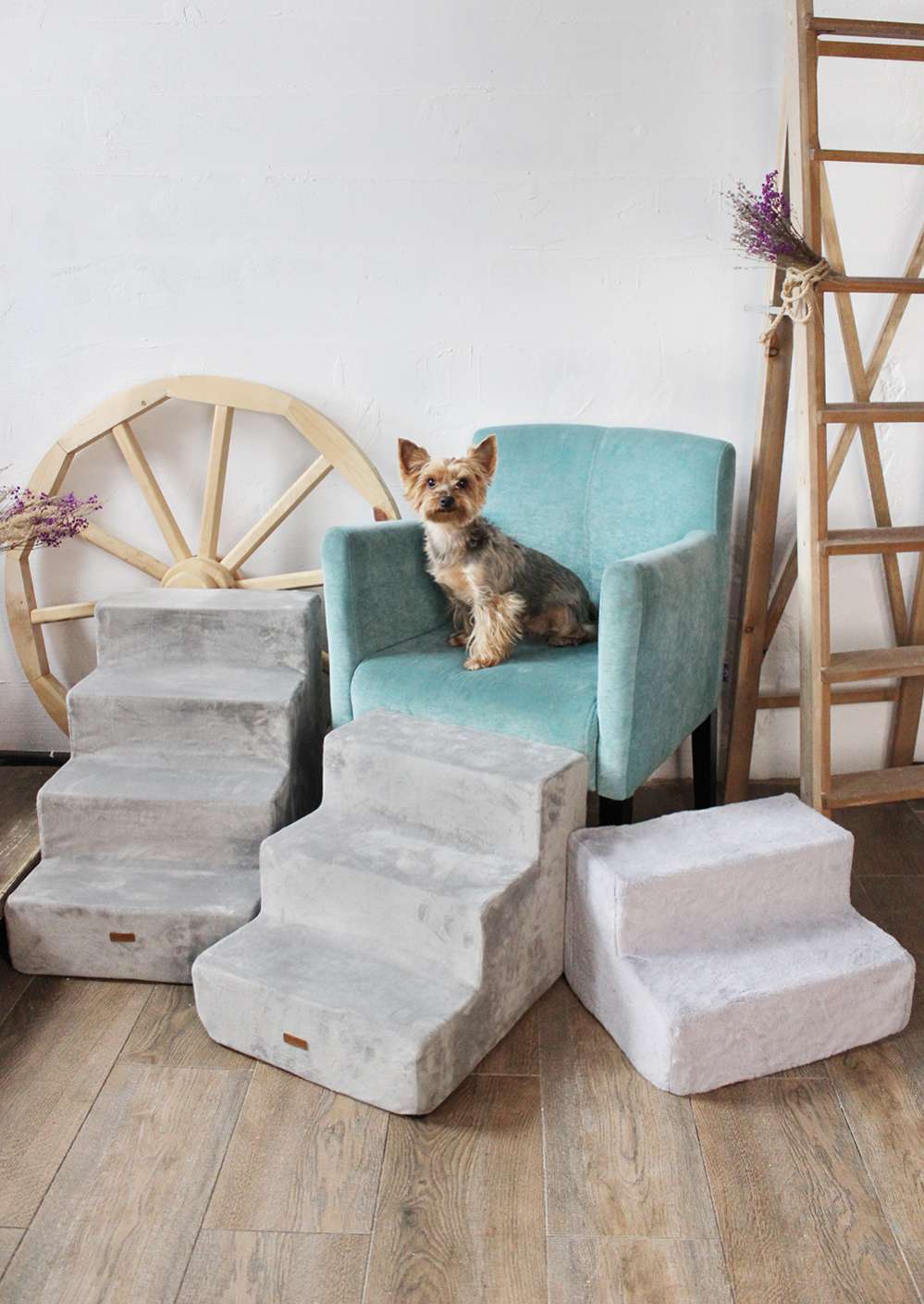 Лестница для собак Puffy Пепел