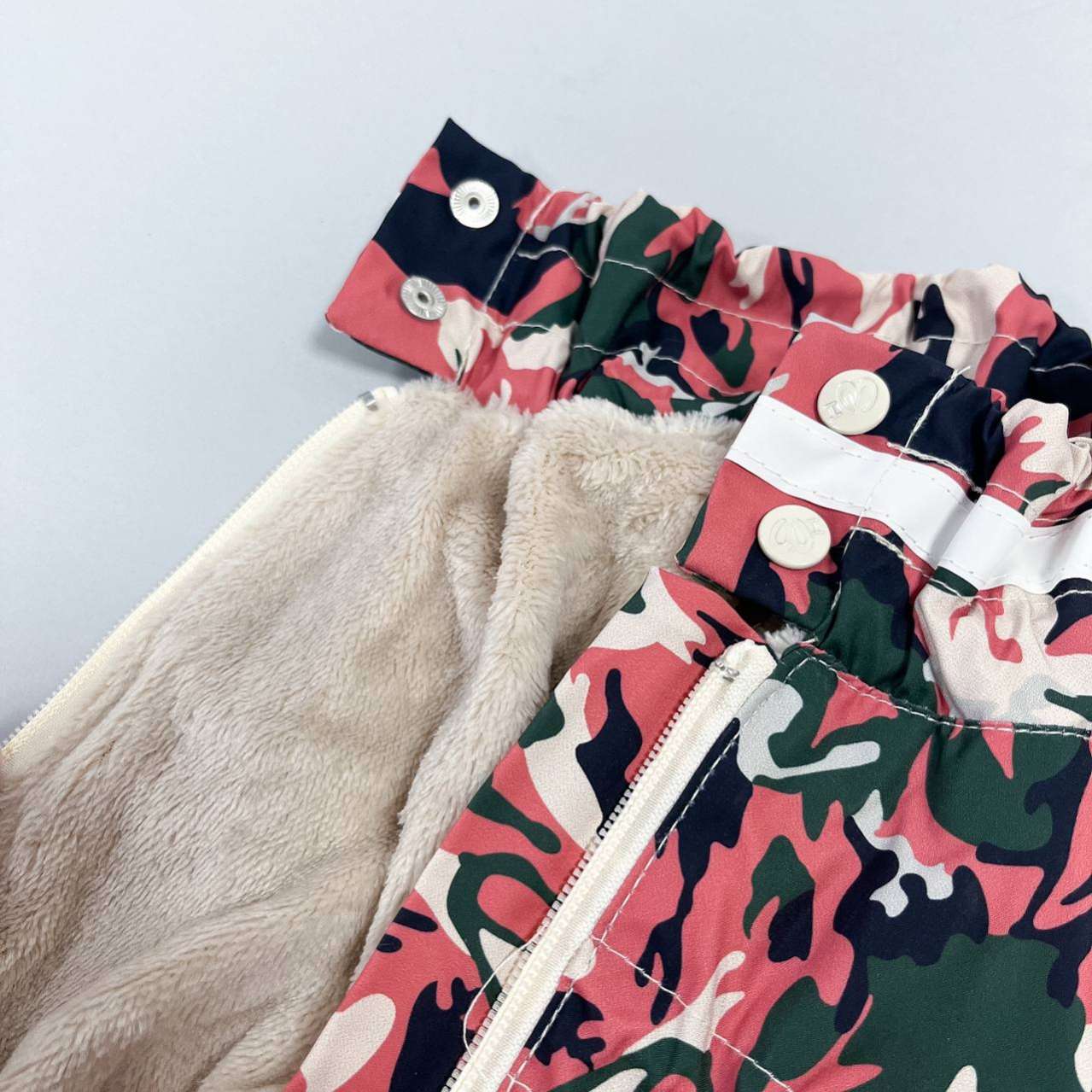 Комбинезон для таксы и корги ForMyDogs Камуфляж