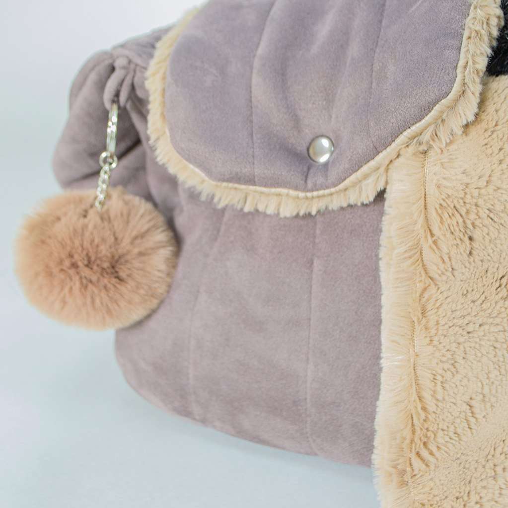 Сумка для собак Слинг Puffy Корица