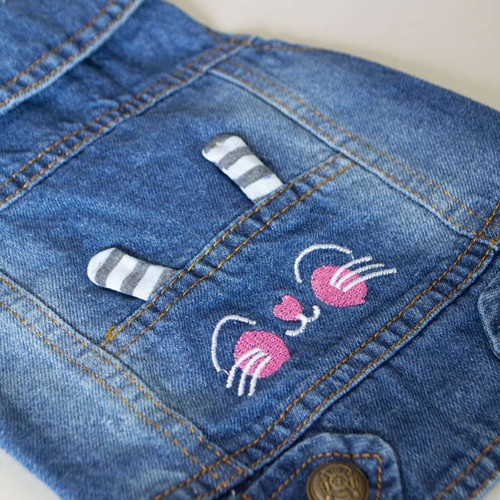 Джинсовка для собак Pet Зайка