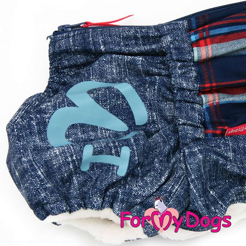 Комбинезон для собак на длинную спину ForMyDogs Лесоруб