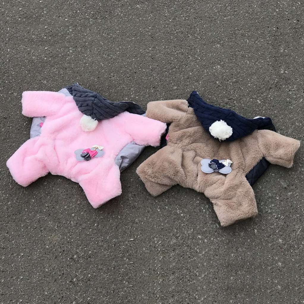 Комбинезон для собак шубка Premium Лепестки