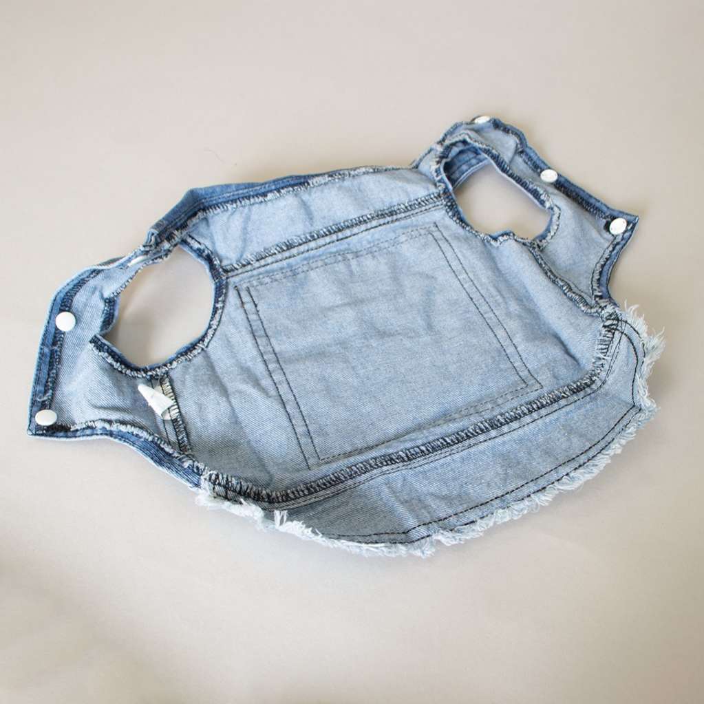 Джинсовка для собак Pet Заплатка