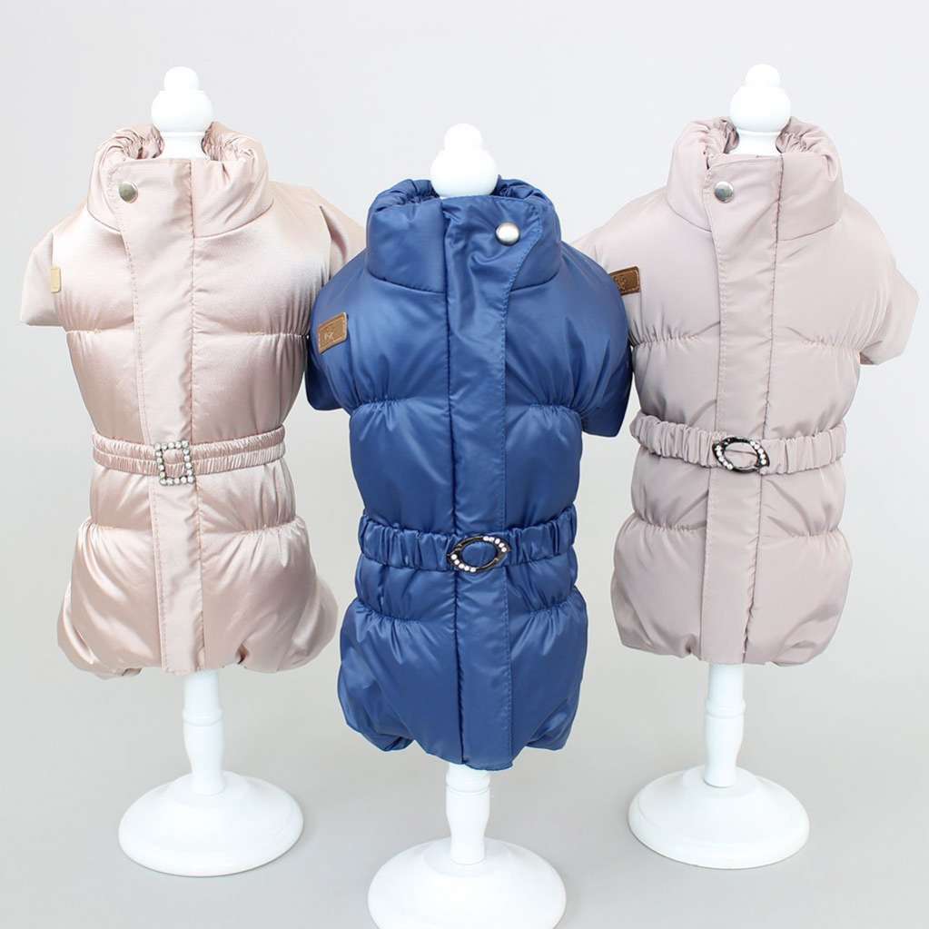 Комбинезон для собак Puffy Дутик Латте