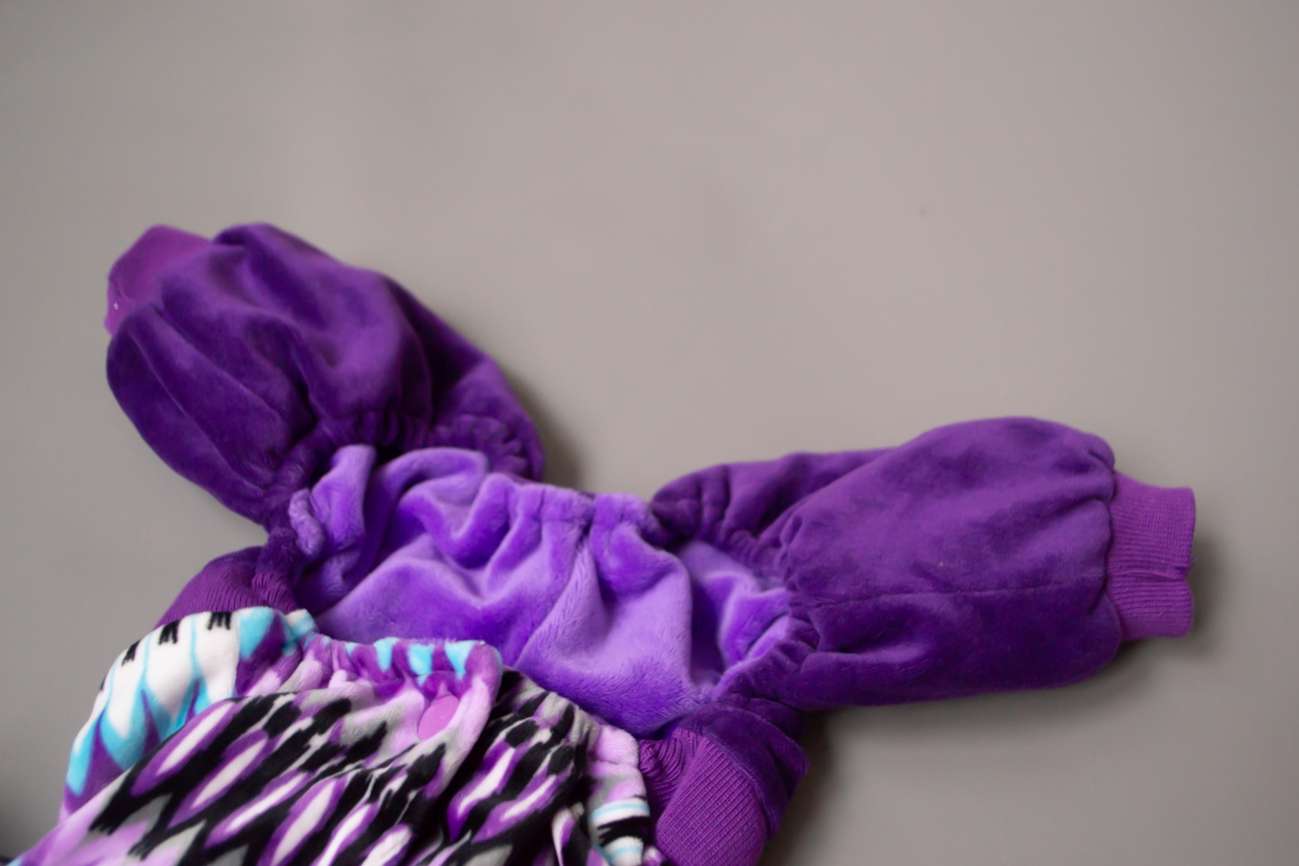 Костюм для собак утепленный велюровый ForMyDogs Сидней