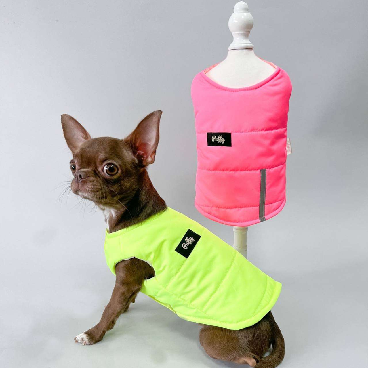 Жилетка для собаки Puffy Лайт Розовый