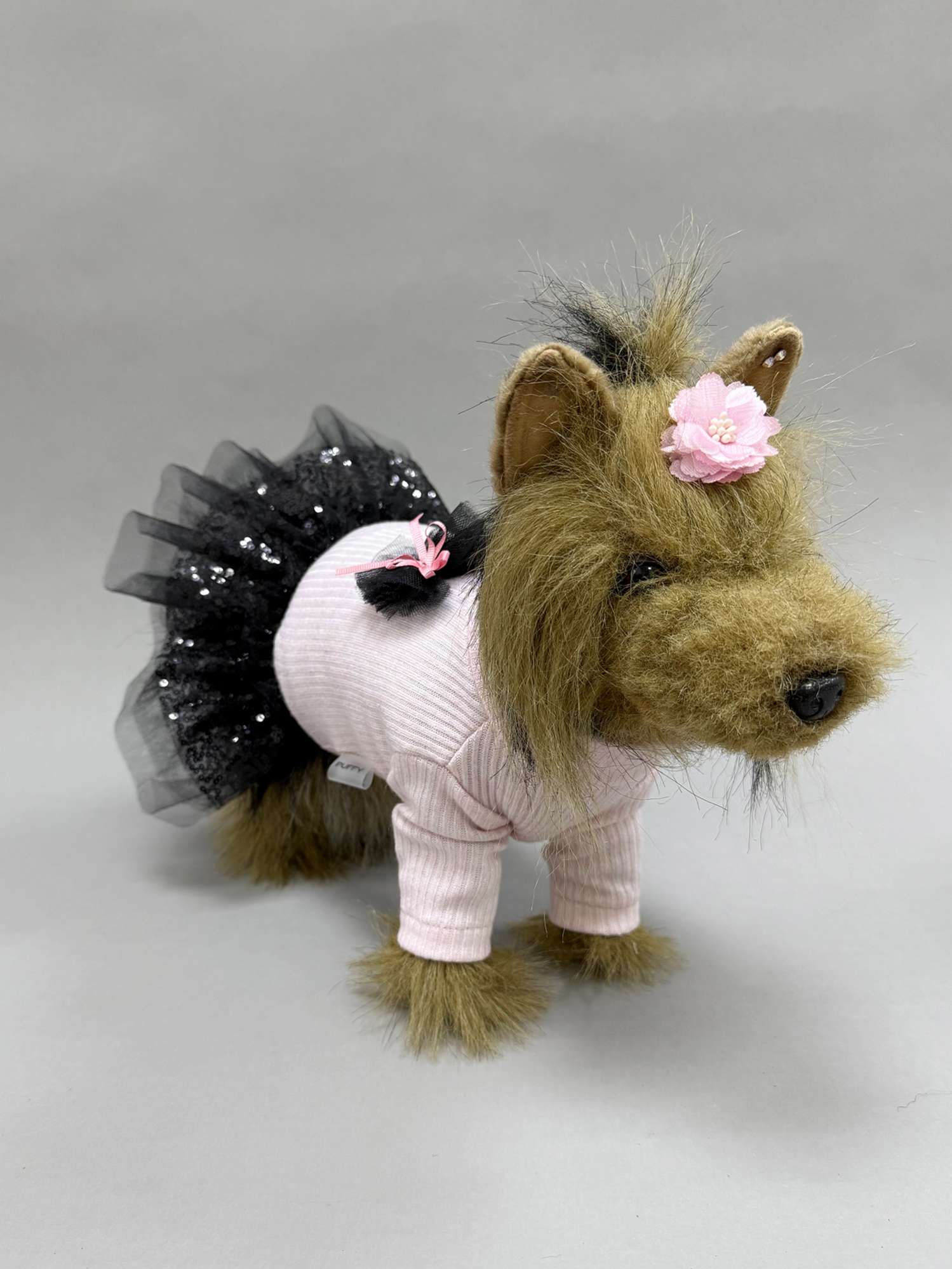 Платье Puffy Коко розовое