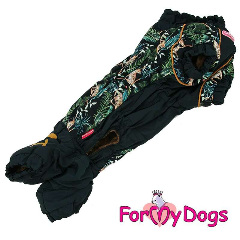 Комбинезон для собак на длинную спину ForMyDogs Джунгли