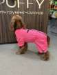 Дождевик для собаки Puffy Лайт розовый
