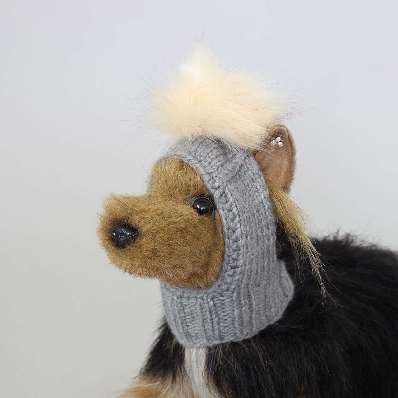 Шапка для собак Капор с открытыми ушами Puffy Snow