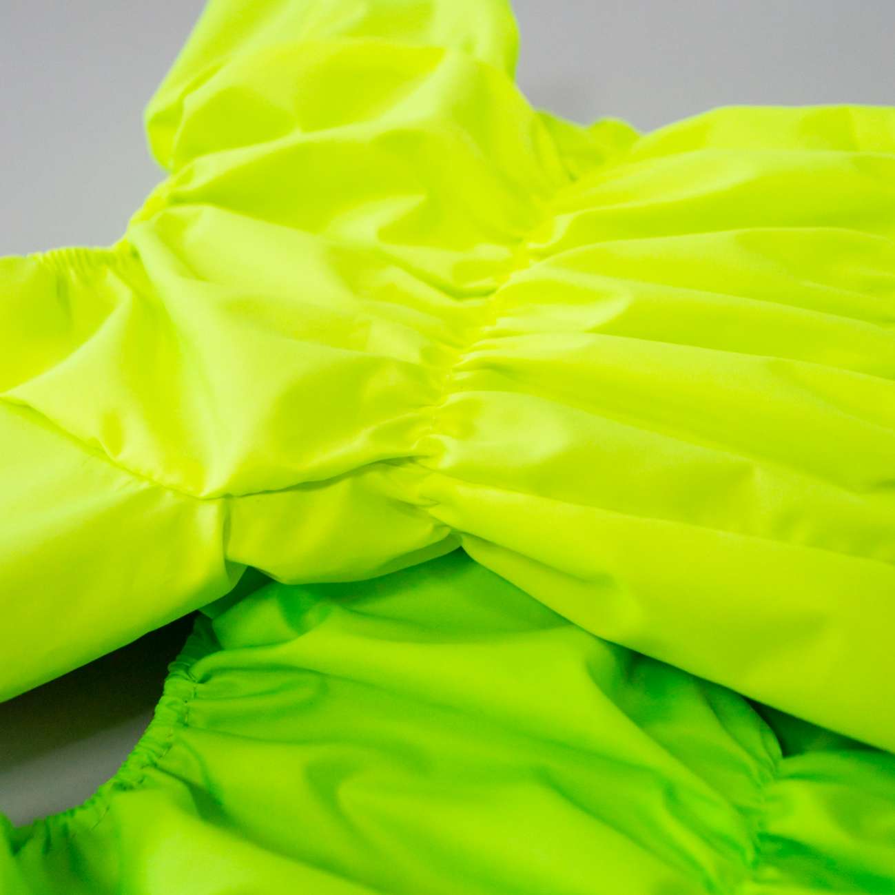 Дождевик для таксы и корги Puffy Лайм Салатовый