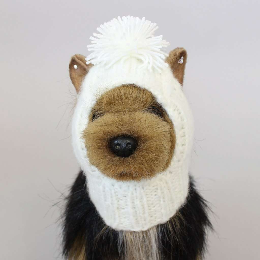 Шапка для собак Капор с открытыми ушами Puffy Мохер