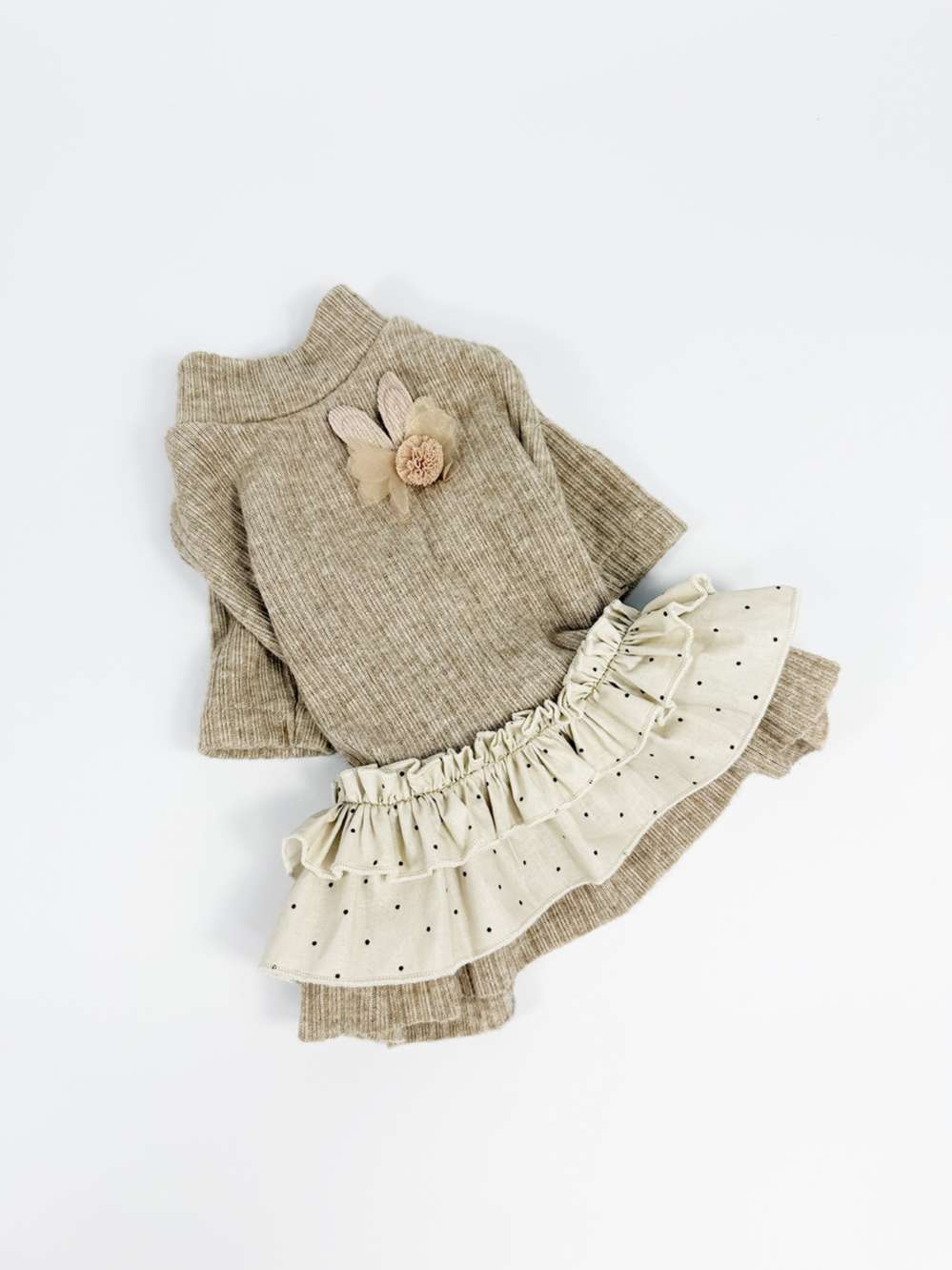 Платье для собак Puffy Лапша Латте