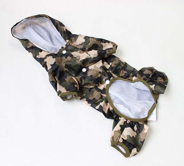 Дождевик для собаки Pet Милитари