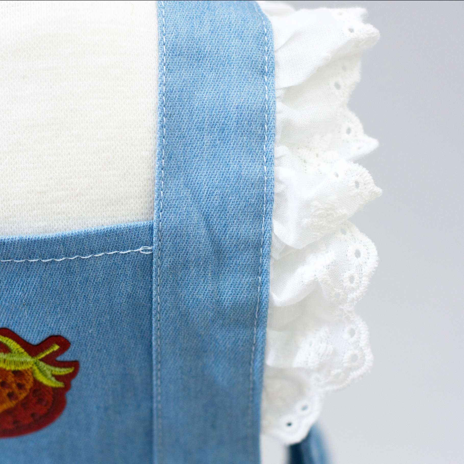 Сарафан для собак джинсовый Pet Клубника