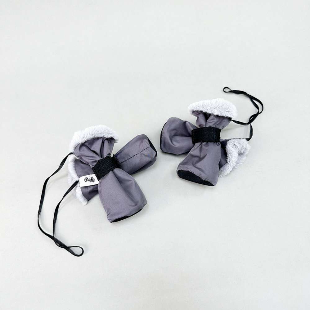 Зимние мешочки Подтяжки Графит