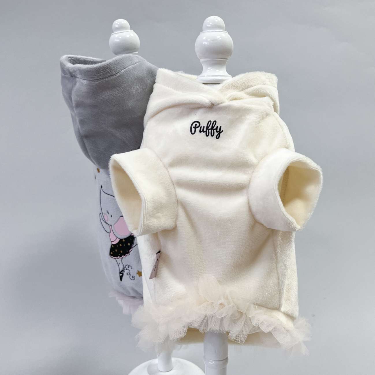 Толстовка для собаки велюровая Puffy Тутси