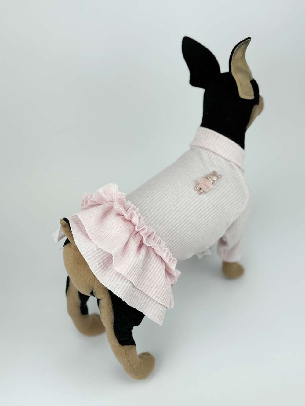 Платье Puffy Лапша Пион