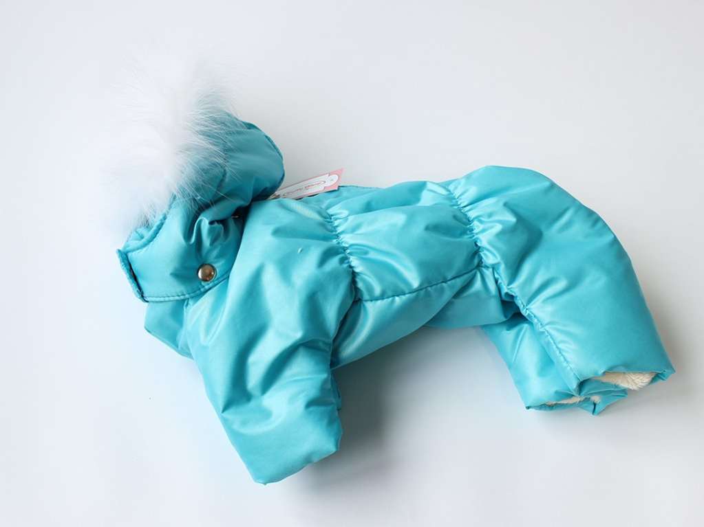 Комбинезон для собак Северное сияние Бирюза
