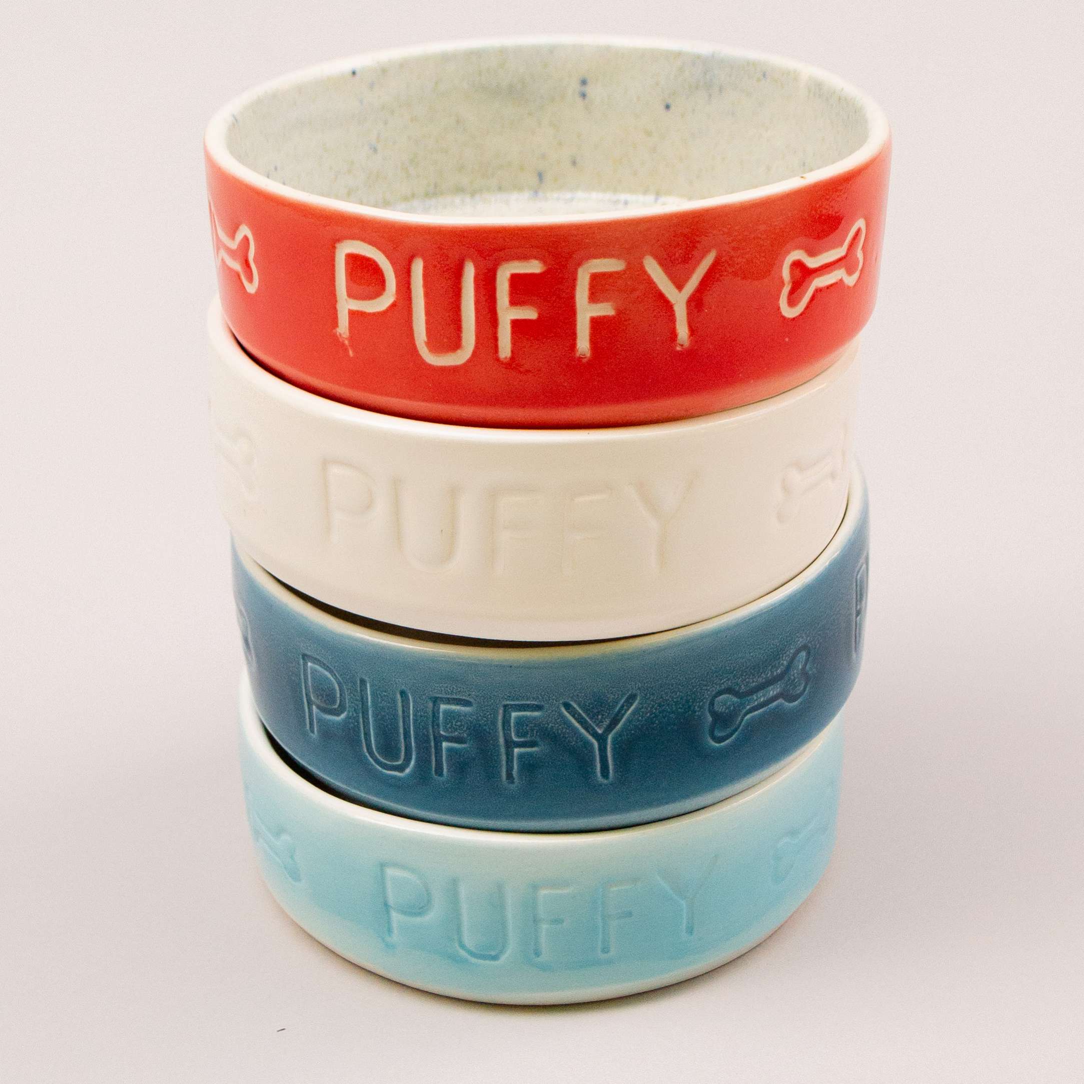 Миска для собак фарфоровая для собак Puffy Арт