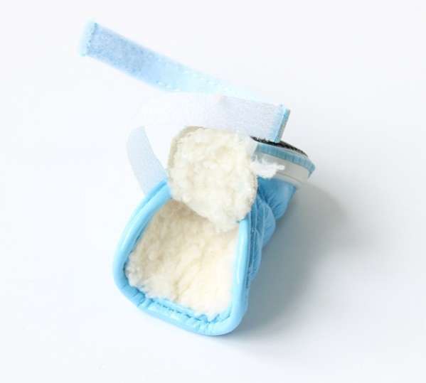 Зимние ботинки для собак Луноходы с липучкой