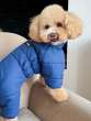 Зимний комбинезон для собак Puffy Норд Синий