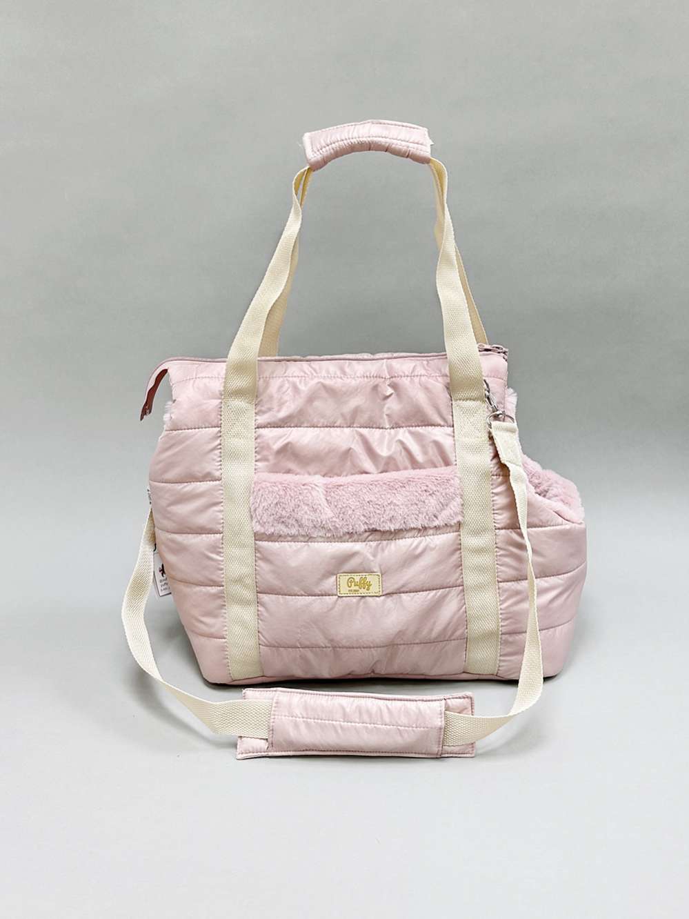 Длинная регулируемая ручка на плечо Дакота пудровая