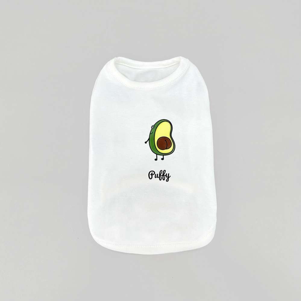 Майка Puffy Авокадо белый
