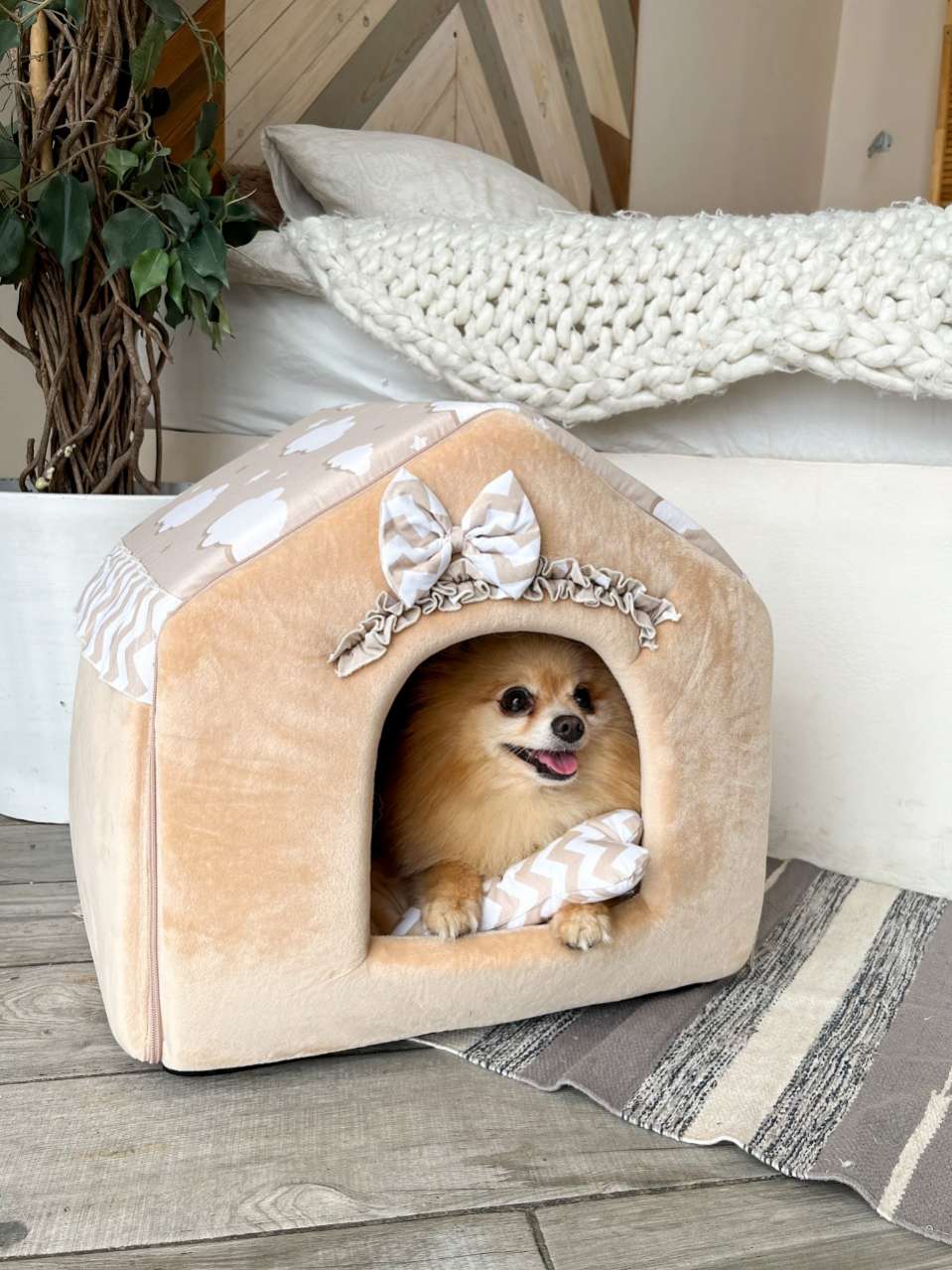 Домик для собаки Puffy Fancy Облака