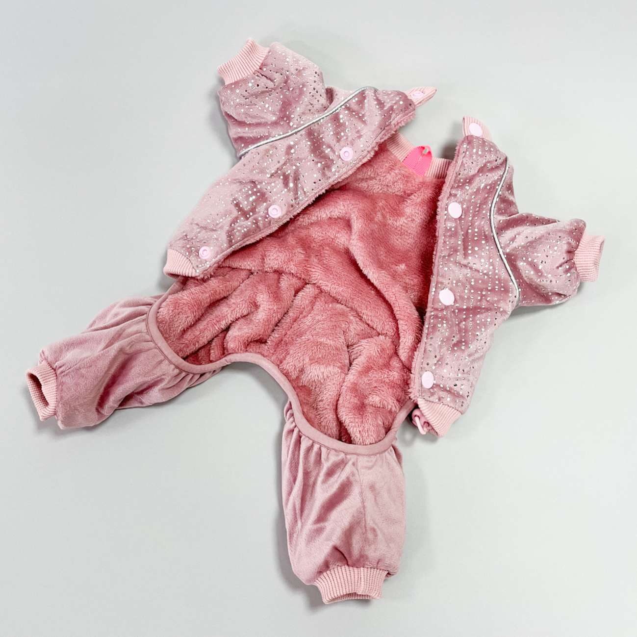 Костюм для собак утепленный велюровый ForMyDogs Диско