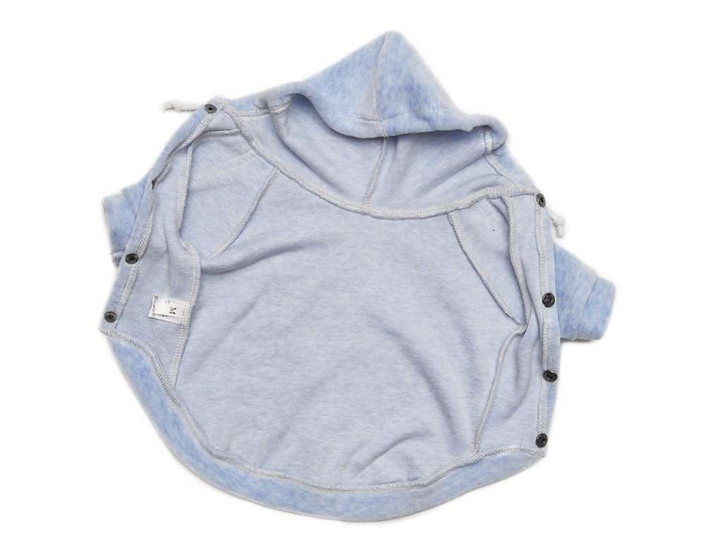 Толстовка для собак велюровая Premium Уличный стиль