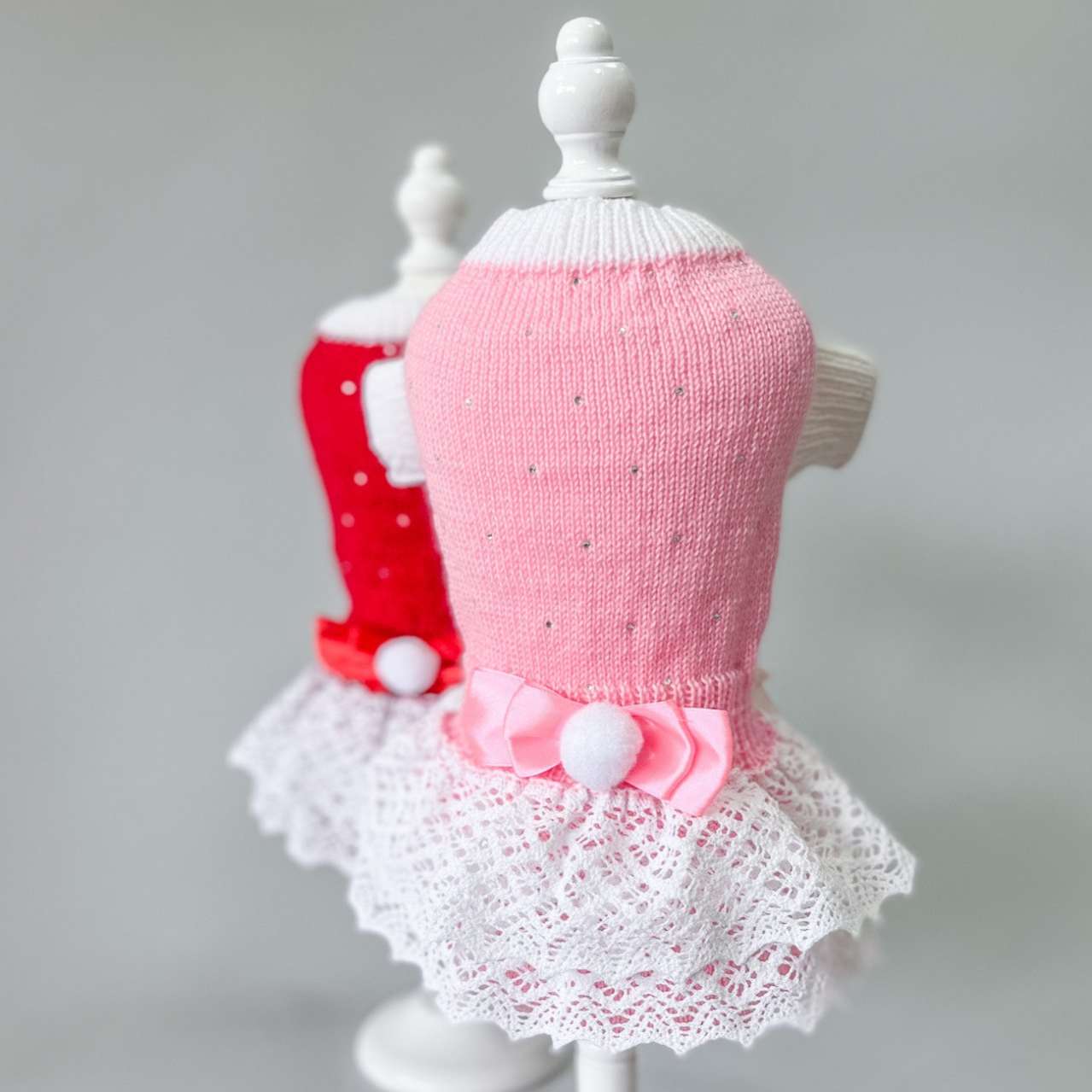 Шерстяное платье для собак Puffy Мэри