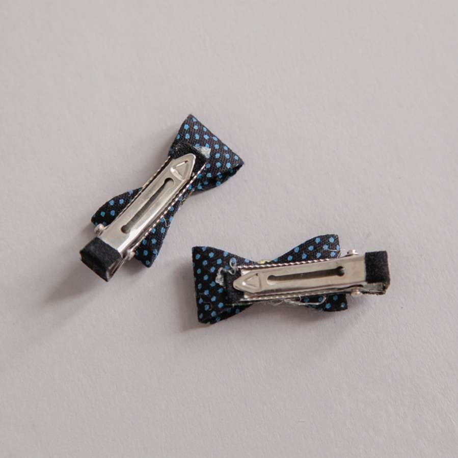 Заколка для собак Крокодильчик Горошек