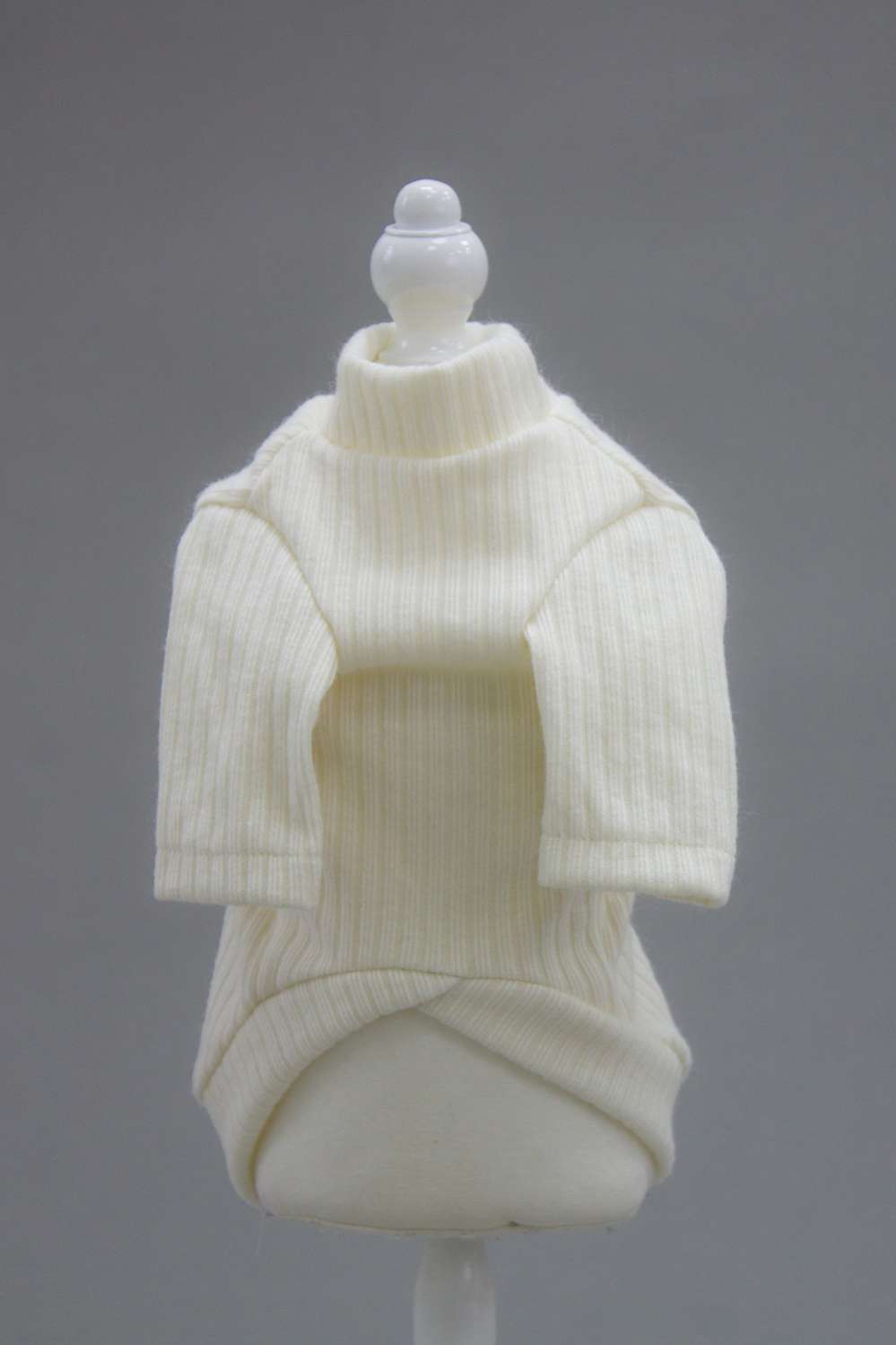 Свитшот для собак Puffy Лапша молочный