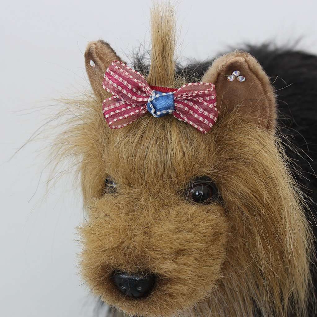 Бантик для собак Крокодильчик Шотландия