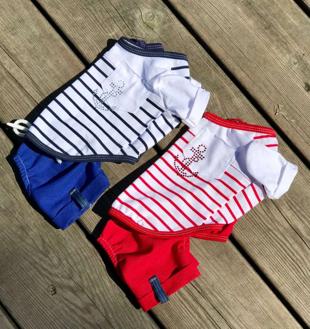 Шорты для собак Premium Якорь