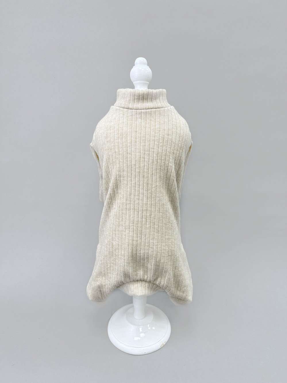 Костюм-боди для собак Puffy Лапша бежевый