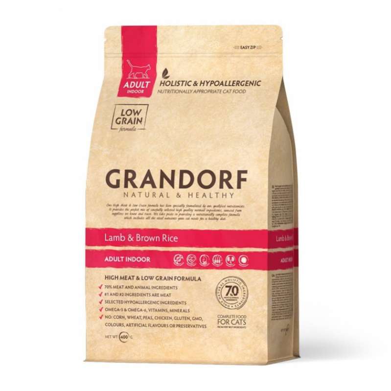 Корм для кошек GRANDORF ягненок с рисом