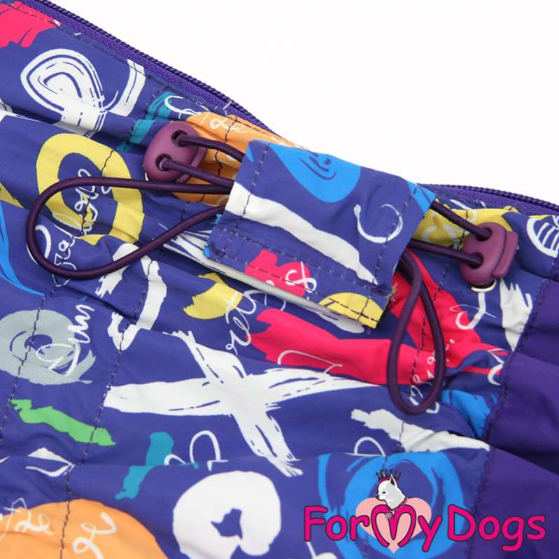 Комбинезон ForMyDogs Краски для средних и крупных