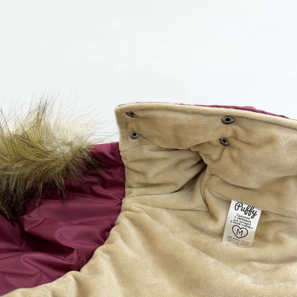 Куртка для собаки Парка Puffy Спайк