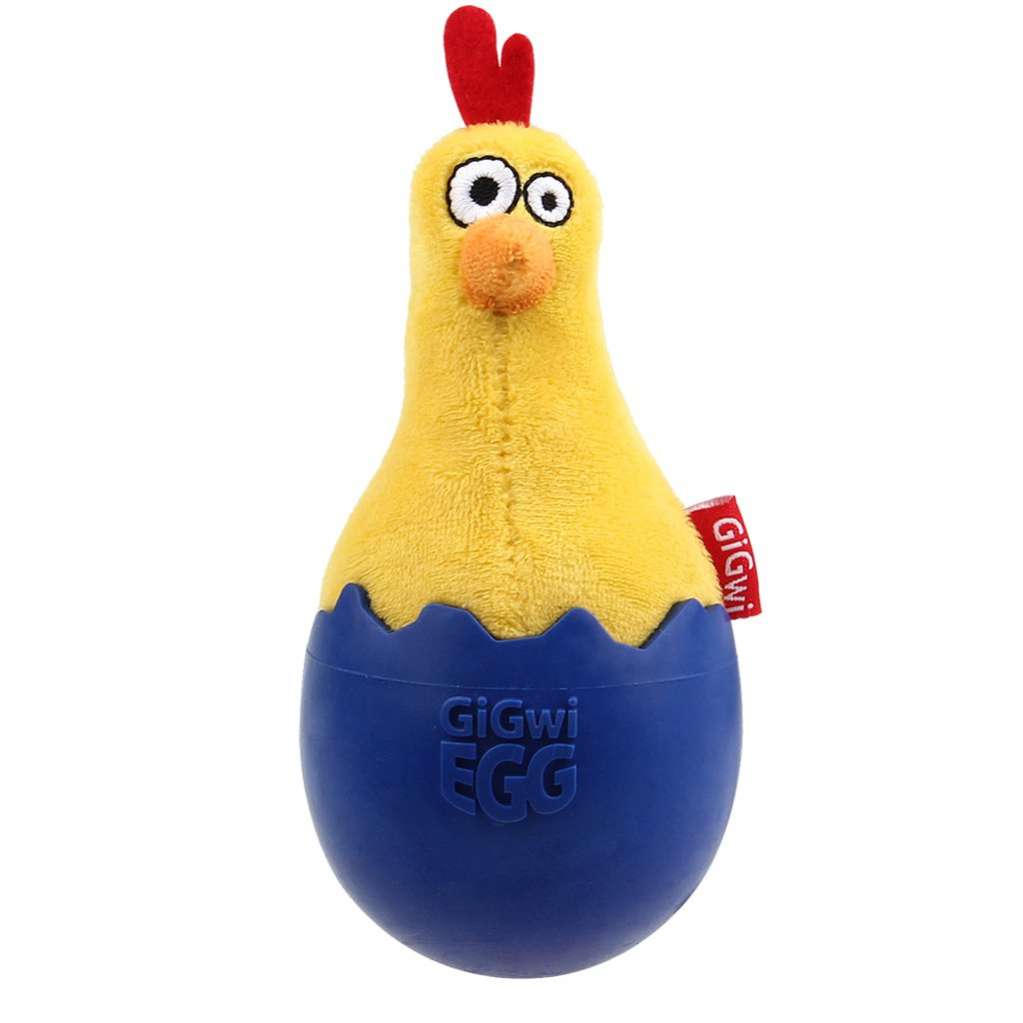 Игрушка для собак Гигви Цыпленок неваляшка