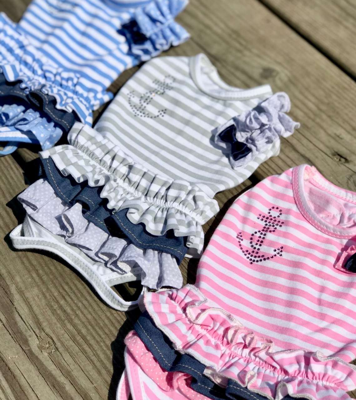 Майка для собаки Песочник Premium Якорь