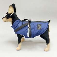 Жилетка для собак Puffy Фикс синяя