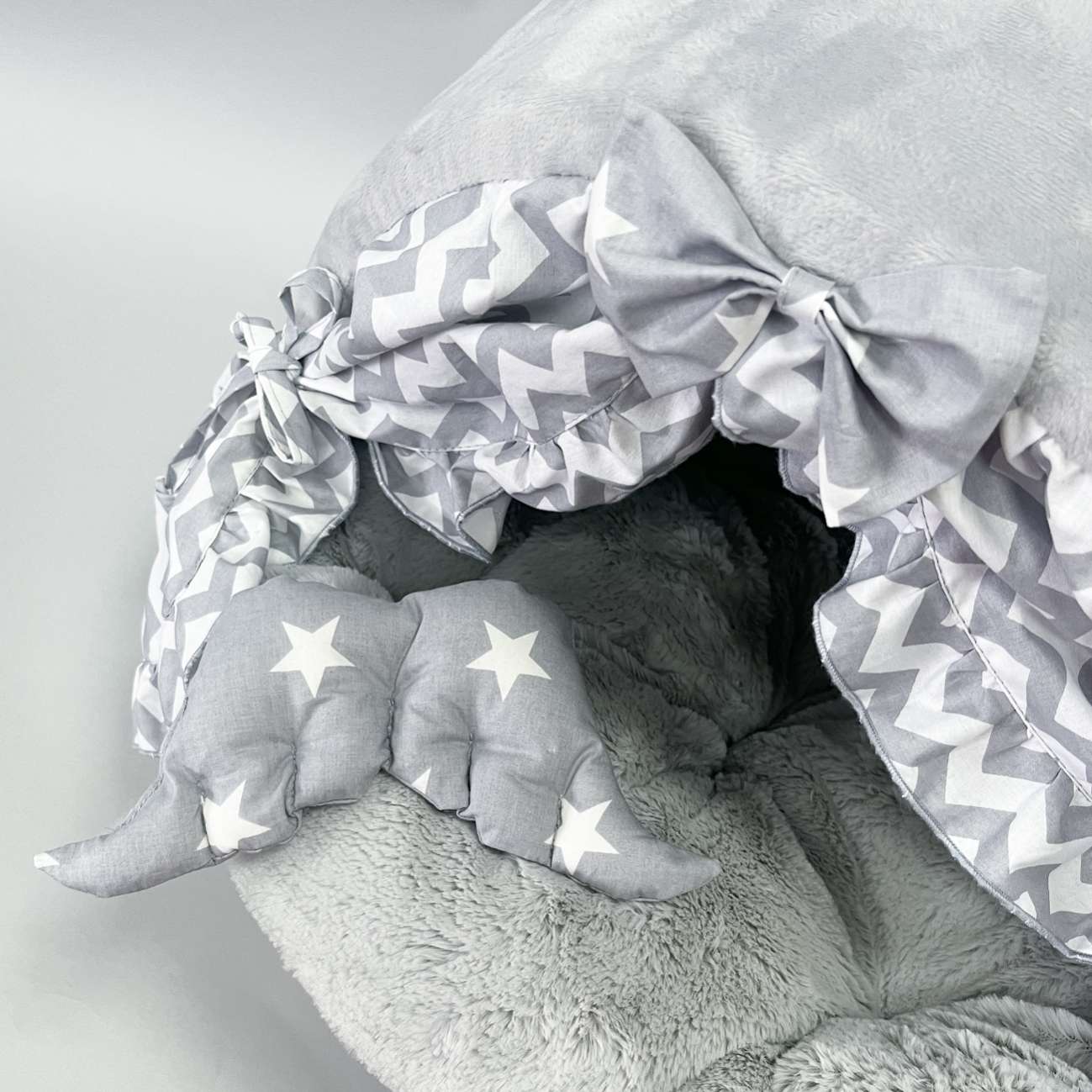 Домик для собаки со шторками Puffy Зигзаг